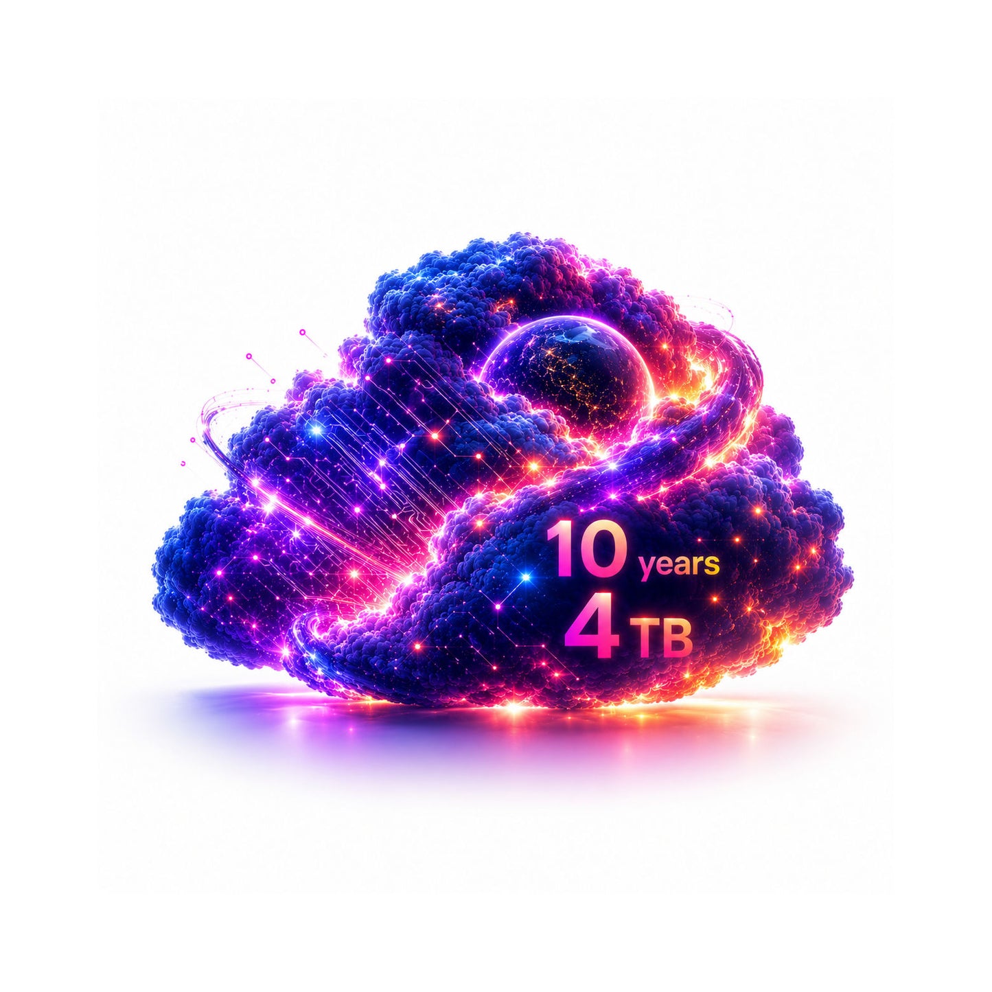 Assinatura da Nuvem de 1 TB por 10 Anos