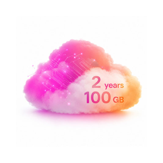 2 year 100gb cloud subscription